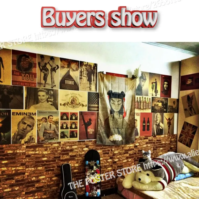 Лабиринт бегун постер фильма 2014 Старинные Ретро Украшения Плакат Home Decor Характер