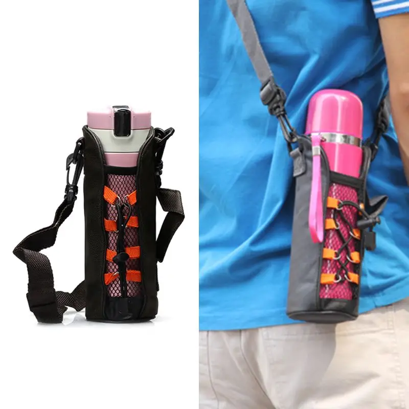 Переноска для бутылки с водой теплоизолированный чехол сумка держатель плечевым
