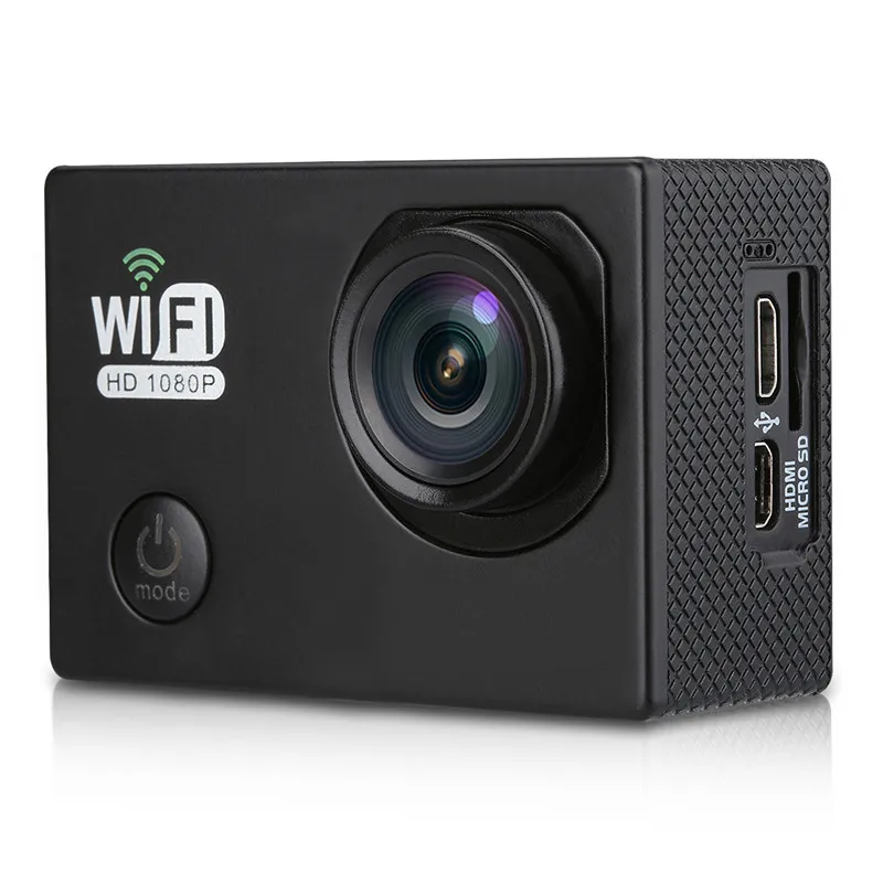 4 К 1080 P/30fps мини шлем Cam Wi Fi 2 0 &quot170D Водонепроницаемый Спорт Камера видеокамера Pro