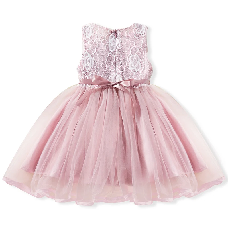 Платье с цветочным узором для малышей Vestido праздничная одежда 2 6 лет платье на