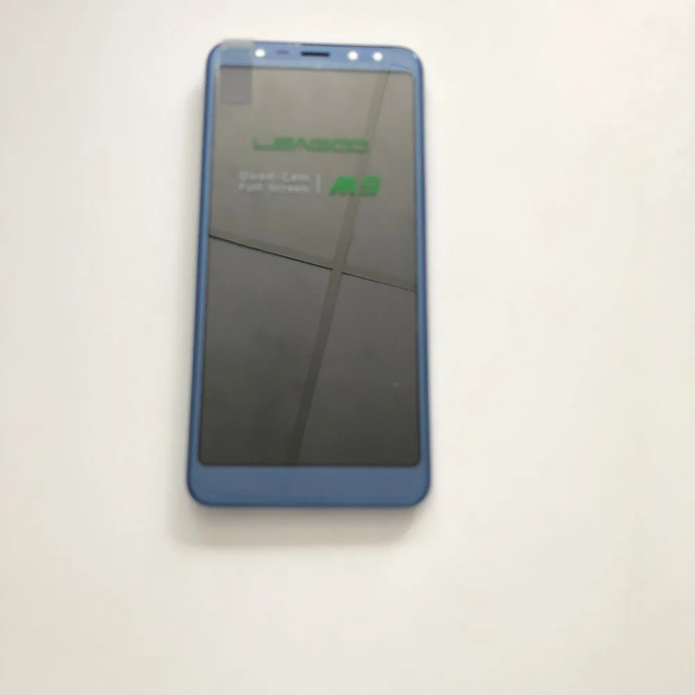 Б/у ЖК-экран + сенсорный экран рамка для Leagoo M9 MT6580A Quad Core 5 &quot18:9 полный 1280*640 номер