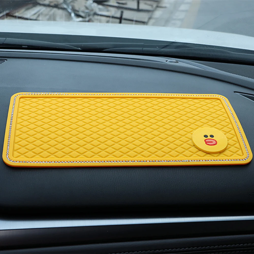 Автомобильный орнамент нескользящий коврик из ПВХ симпатичный автомобильный