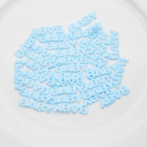 Baby Blue 100 шт детские розовые голубые тканевые нагрудники соска для кормления конфетти на день рождения для мальчиков/девочек вечерние аксессуары - Цвет: Baby Blue