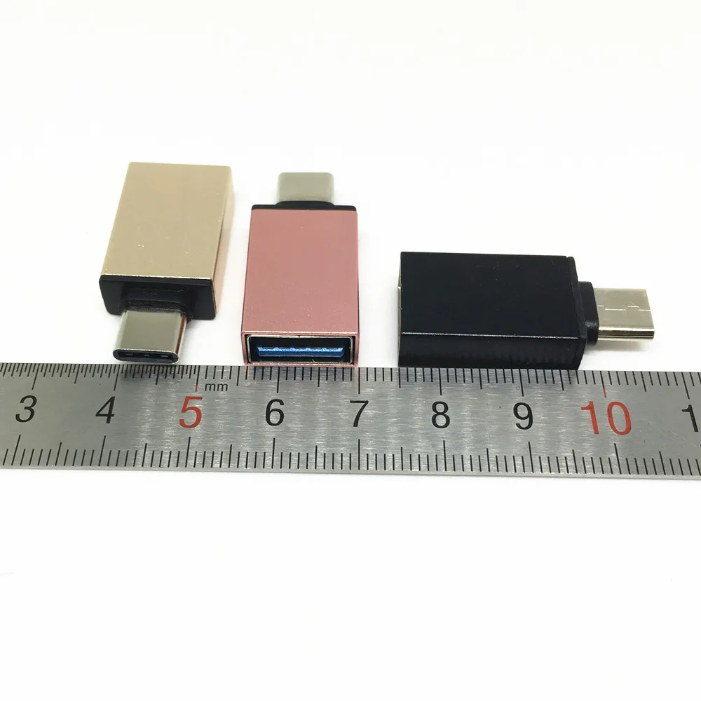 10Pcs USB 3.1 Type C Male to 3.0 Female OTG Adapter 5Gbps Converter for MacBook Pixel Samsung HP Xiaomi Huawei Nexus | Обустройство