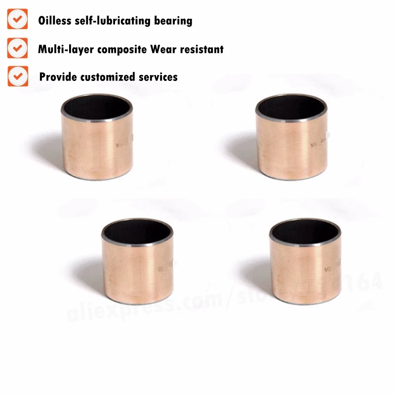 Комбинированный самосмазывающийся подшипник втулка без масла раздвижная 2025 2035