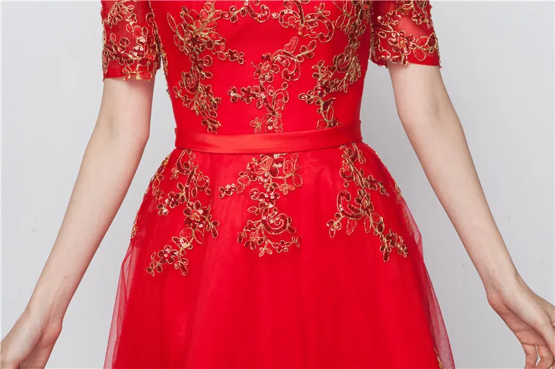 Вечернее платье Vestidos Para Formatura 2020 с открытыми плечами ТРАПЕЦИЕВИДНОЕ ПЛАТЬЕ до