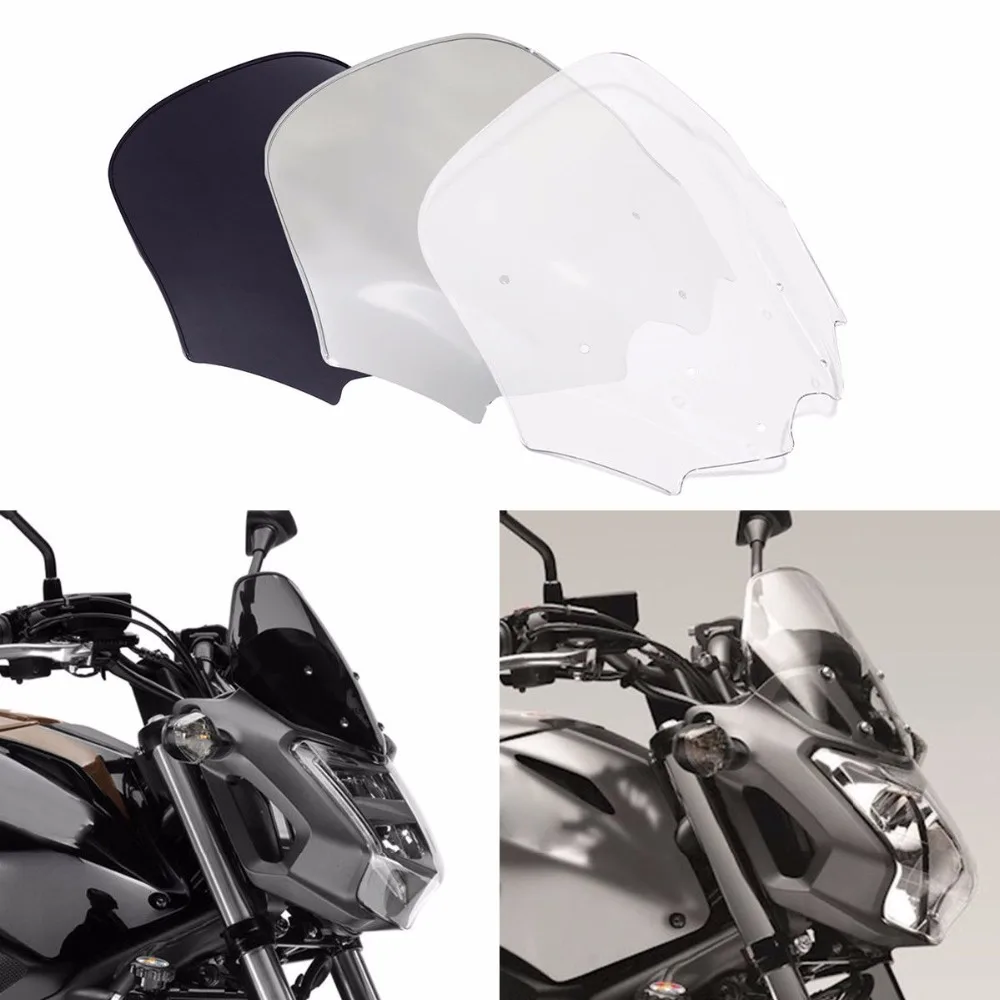 Мотоцикл PC двойной пузырь ветровое стекло для Honda NC700S NC750S 2012 2013