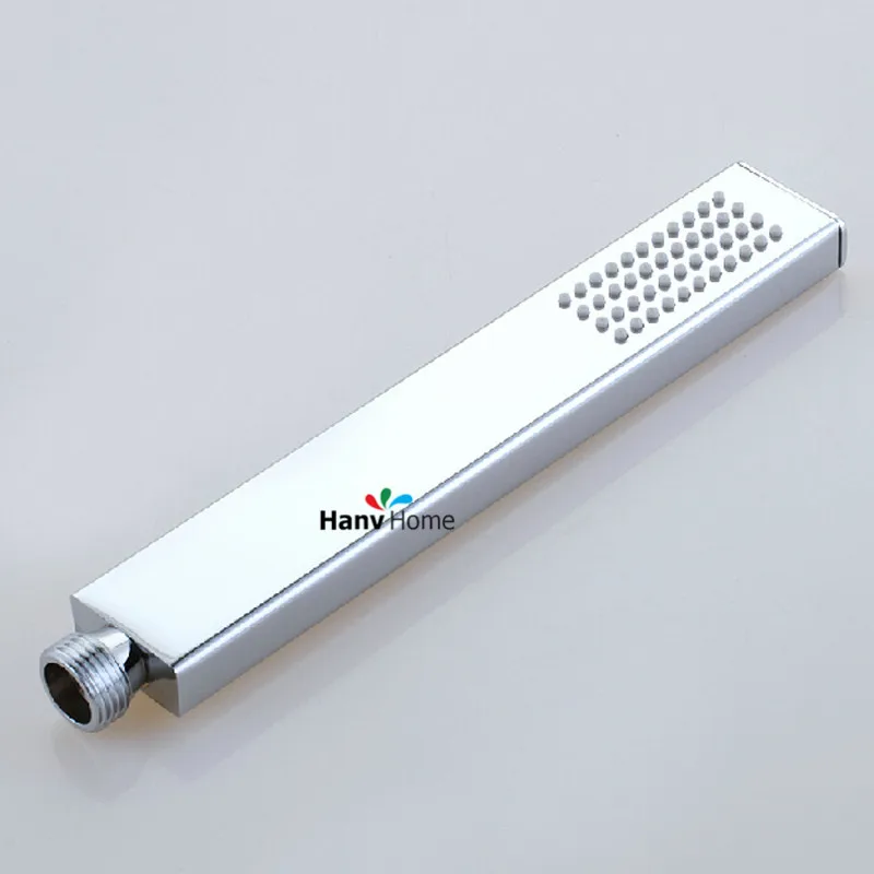 Хромированная латунная ручная Лейка для душа водосберегающий медный ручной