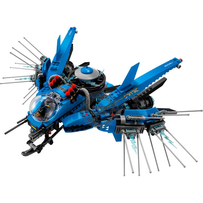 Ниндзя Lightning Jet модель 06050 Обувь для мальчиков DIY кирпичное здание Игрушечные