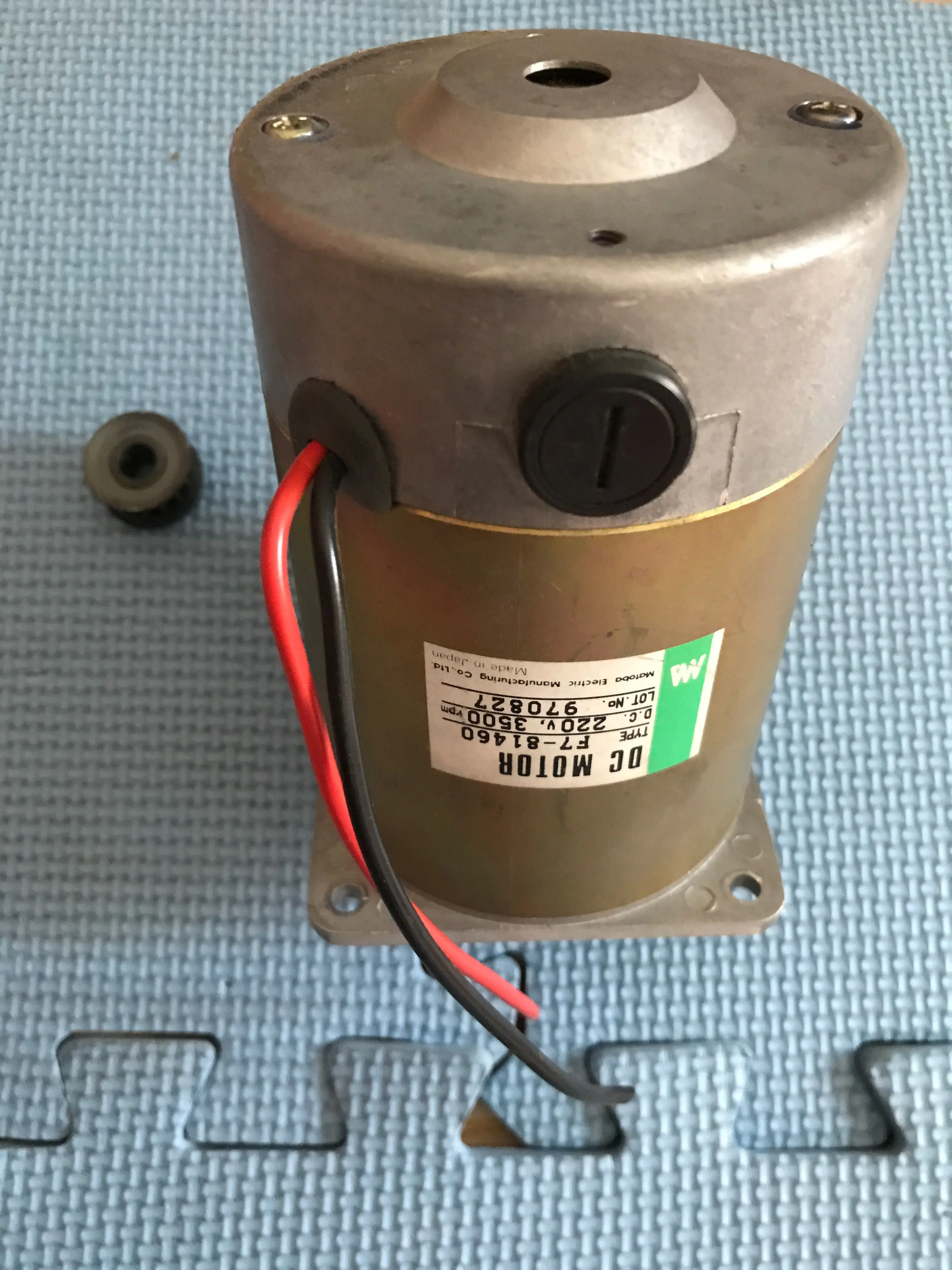 F7 81460 DC 220V 3500 rpm постоянный магнит мотор шпинделя DIY|Двигатель постоянного тока DC| |