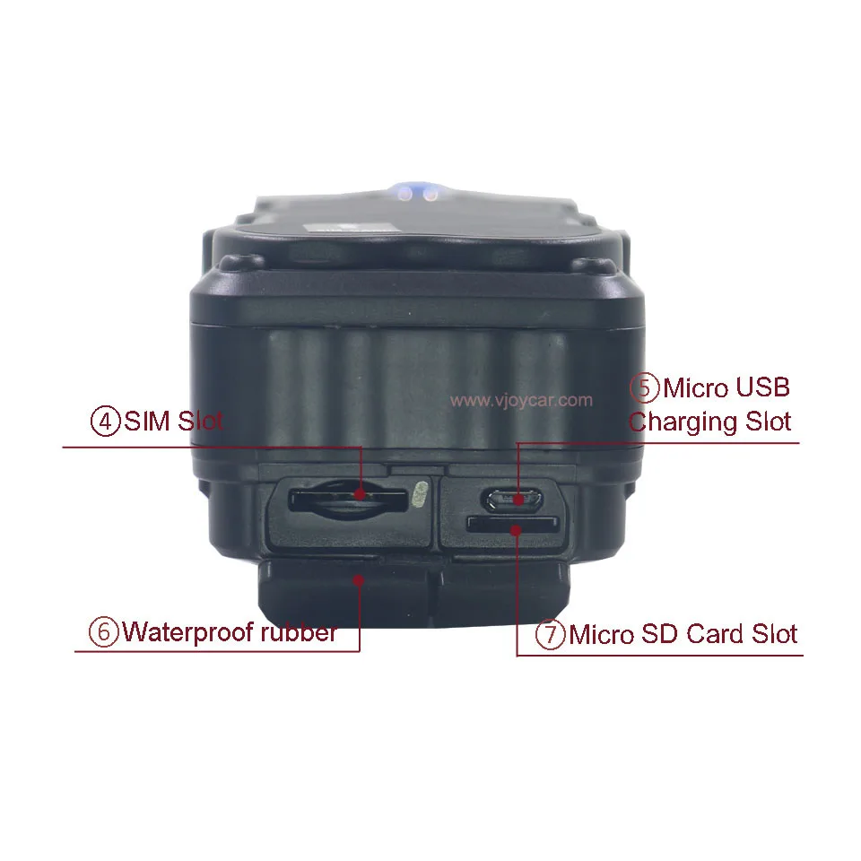 VJOYCAR TK20 20000mAh Battery Life Waterproof Magnet GPS Tracker With WiFi Data Logger FREE Tracking Software Removable on - Магнитный GPS-трекер VJOYCAR TK20 с водонепроницаемым корпусом, емкостью батареи 20000 мАч, функцией регистрации данных WiFi и бес