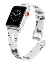 Для Apple Watch band 4 40 мм 44 V образный кожаный ремешок для наручных часов iwatch series 3 2/1 38 42