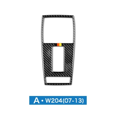 W204 Carbon n Strips Airspeed для Mercedes Benz C Class W204 E Class W212 аксессуары из углеродного волокна для салона автомобиля светильник для чтения накладка украшения - Название цвета: W204 Carbon n Strips