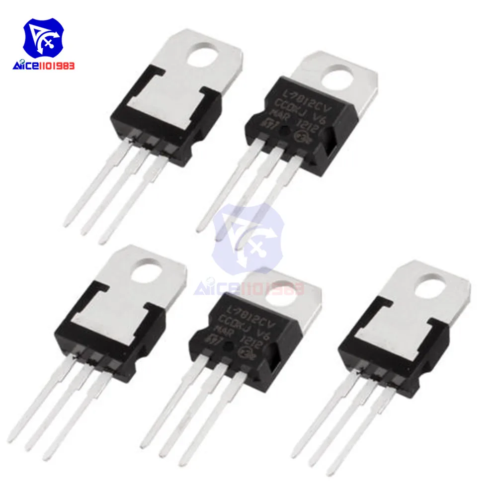 5 шт./лот микросхемы IC L7182CV TO 220 L7812 LM7812 7812 регуляторы напряжения IC|Интегральные