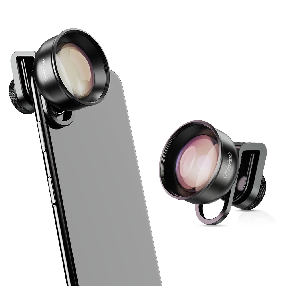 APEXEL HD 2X телефото зум телефон Камера объектив 4K телескопический объектив с круговым поляризационным фильтром Звездный фильтр для huawei samsung iPhone, подходит для всех смартфонов