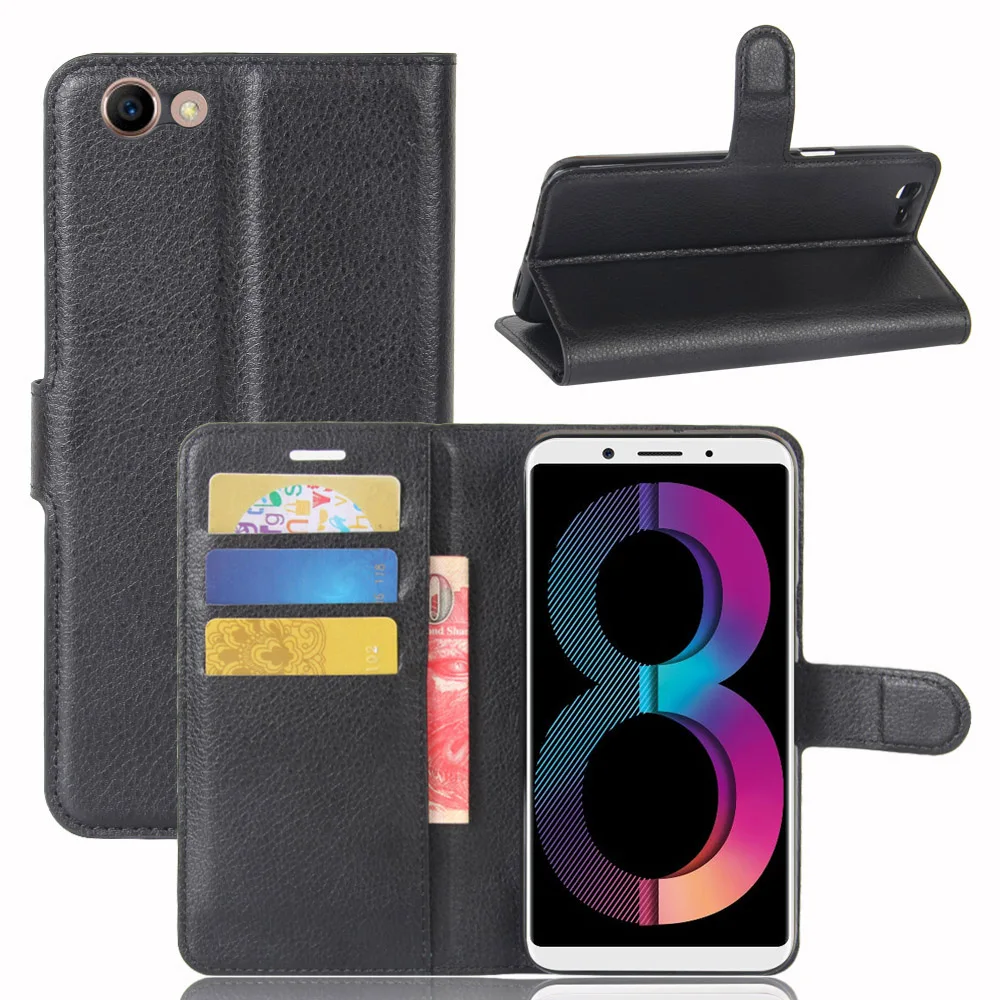 Чехол книжка из искусственной кожи для OPPO A83 CPH1729 флип кошелек чехлы телефонов