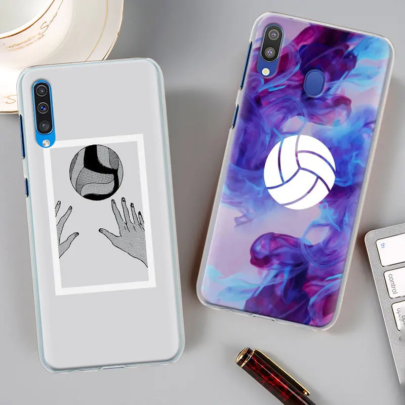 Я люблю волейбол чехол КРЫШКА ДЛЯ samsung Galaxy A30 A40 A50 A70 A6 A8 плюс A7 A9 M30 чехол для телефона Coque