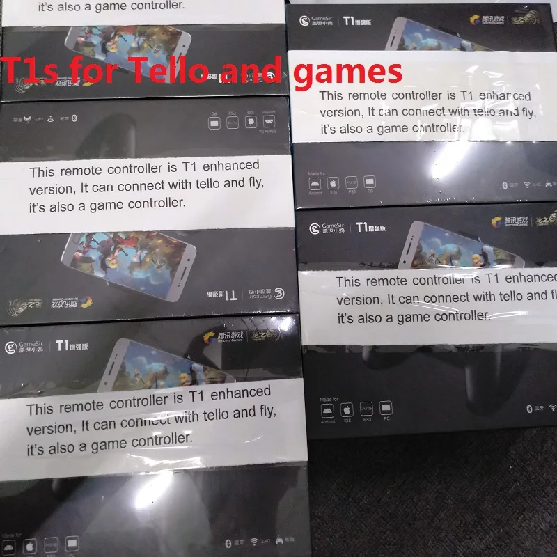 Пульт дистанционного управления GameSir T1d/T1s для DJI Tello & Games джойстик ручка ios7.0 + Android 4