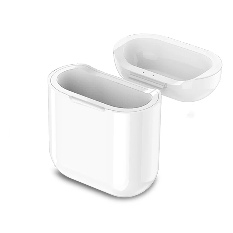 White GGMM беспроводной зарядный чехол для AirPods чехол Зарядное устройство аксессуары защитный чехол для Apple Airpod Air Pods Быстрая зарядка - Цвет: White
