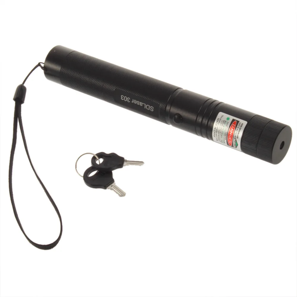 1 шт. мощный SD Laser303 регулируемый фокус 532 нм зеленая лазерная указка световая