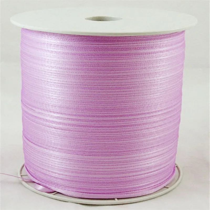 Pandahall атласная лента, DeepSkyBlue, 3 мм в ширину, 880 ярдов/рулон F82 - Цвет: Lilac