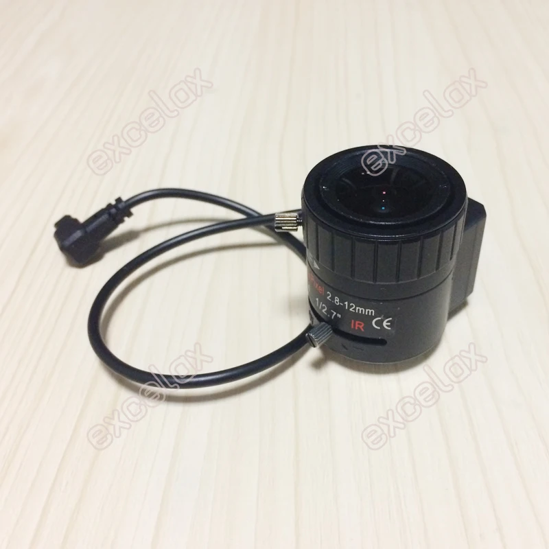 3MP 1/2.7 &quot2 8 12 мм F1.4 ручной варифокальный DC Авто Iris CCTV ИК Объектив CS Mount для 1080P 2MP