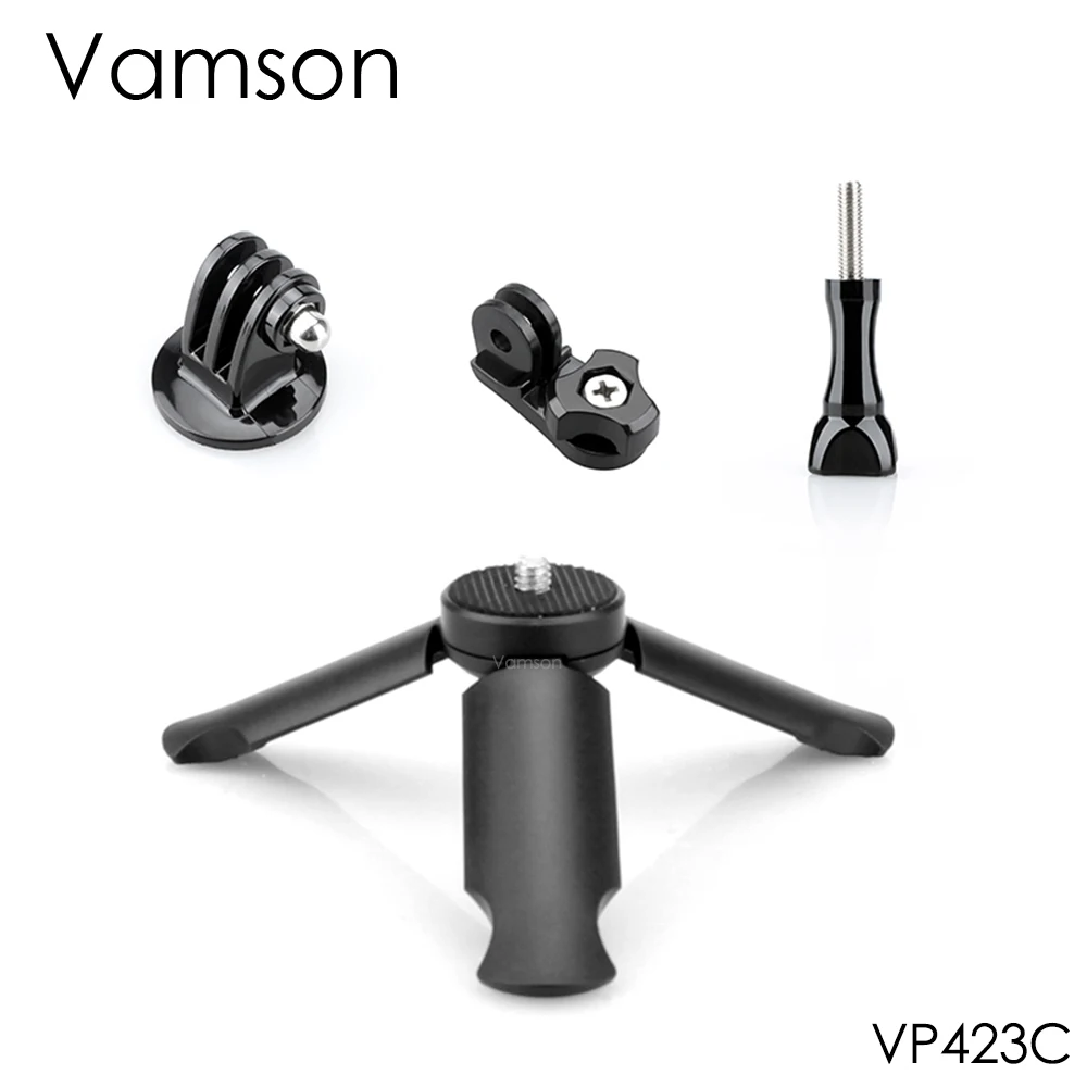 Vamson для Xiaomi штатив селфи палка для iPhone для DJI OSMO экшн Спортивная камера Yi 4K Аксессуары для Gopro Hero 7 6 5 VP423 - Цвет: VP423-VP101-VP105-LS