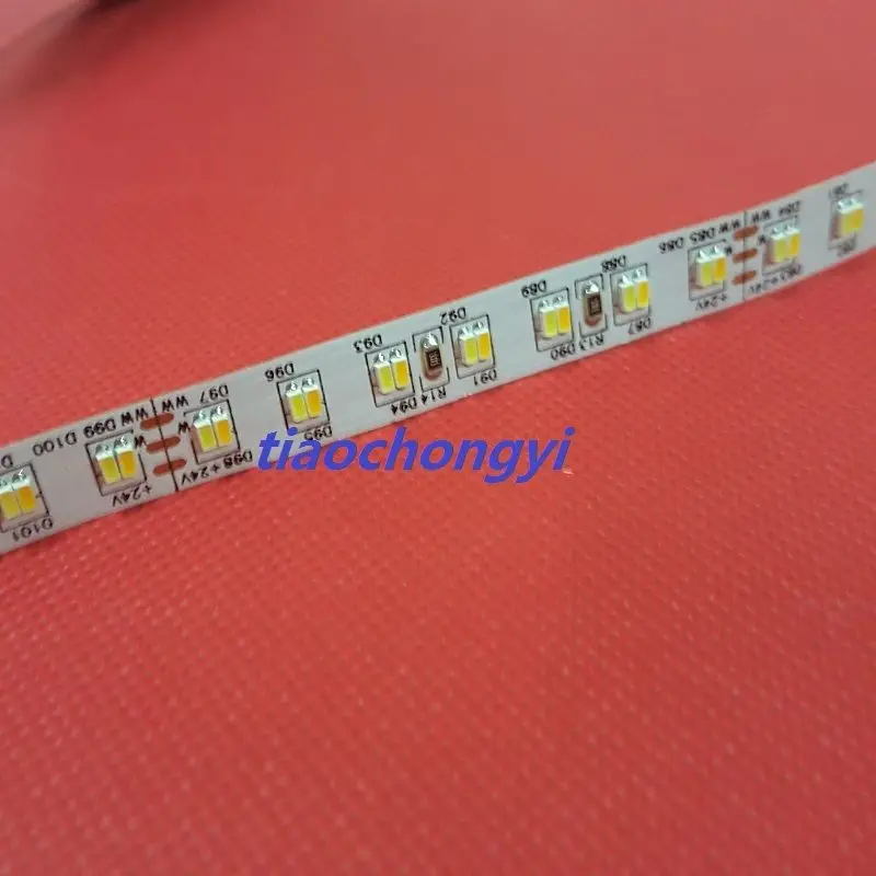 5M 3014 White Temperature Adjustable Strip Light Two Color W+WW 112LED/M 24V | Освещение