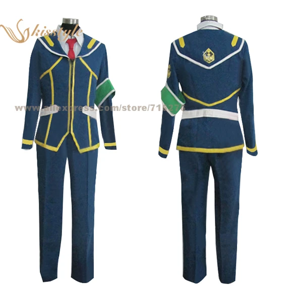 Kisstyle модная форма Medaka Box Zenkichi Hitoyoshi косплей костюм принимаются на заказ|cosplay maid