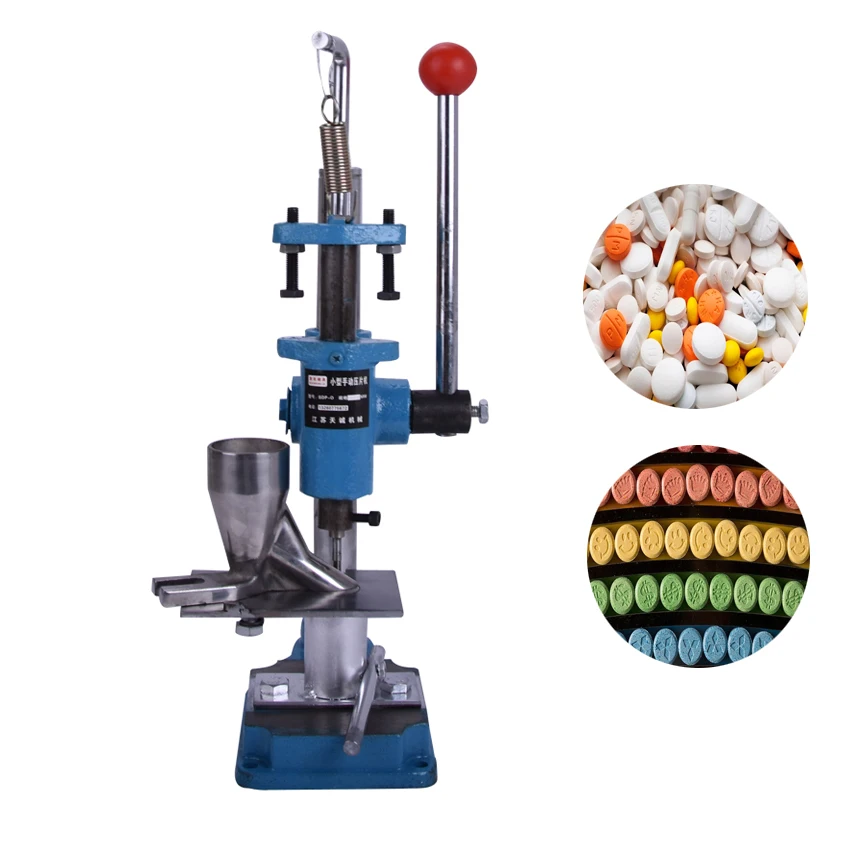 SDP 0 ручной таблеточный Пресс машина медицинская лаборатория травяные порошки