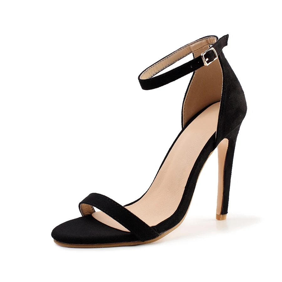 

KNCOKAR Women Sandals Sexy High Heel Elegant Buckle Strap Open Toe Pumps Party Shoes x1124