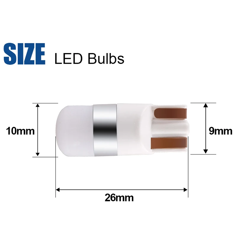 Hlxg Авто T10 LED W5W поворотные сигнальные лампы Canbus без ошибок 3030 168 194 автомобилей