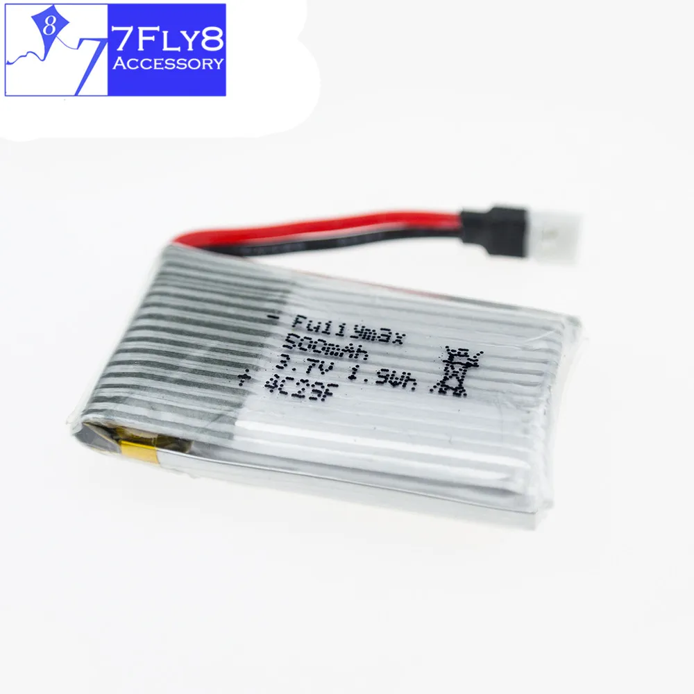 1 2 шт. syma x5 rc lipo Аккумулятор 3 7 в 500 мАч для x5c x5sc H5C X5A Дрон Вертолет Самолет