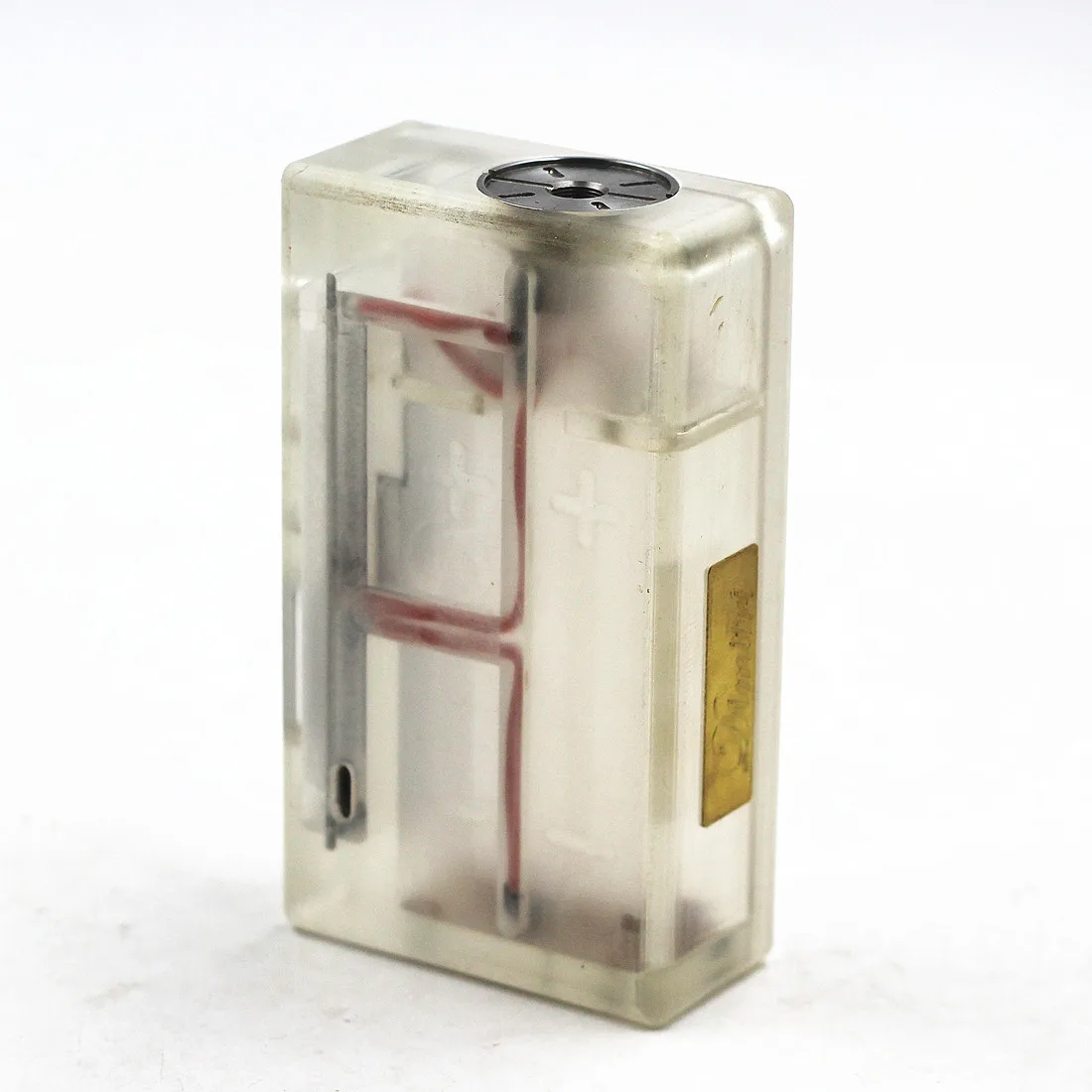 Чистый АБС-пластик нерегулируемый модуль коробка механический мод Мощность 2*18650