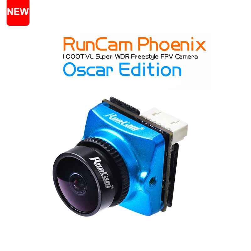 RunCam Phoenix Оскар Edition 1000TVL FPV камера с объективом 2 5 мм 1/3 дюйма 120dB WDR сенсор NTSC / PAL