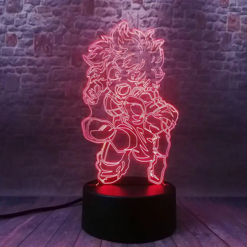Игрушечная Фигурка Моя геройская Академия светодиодная 3d-модель | Игрушки и