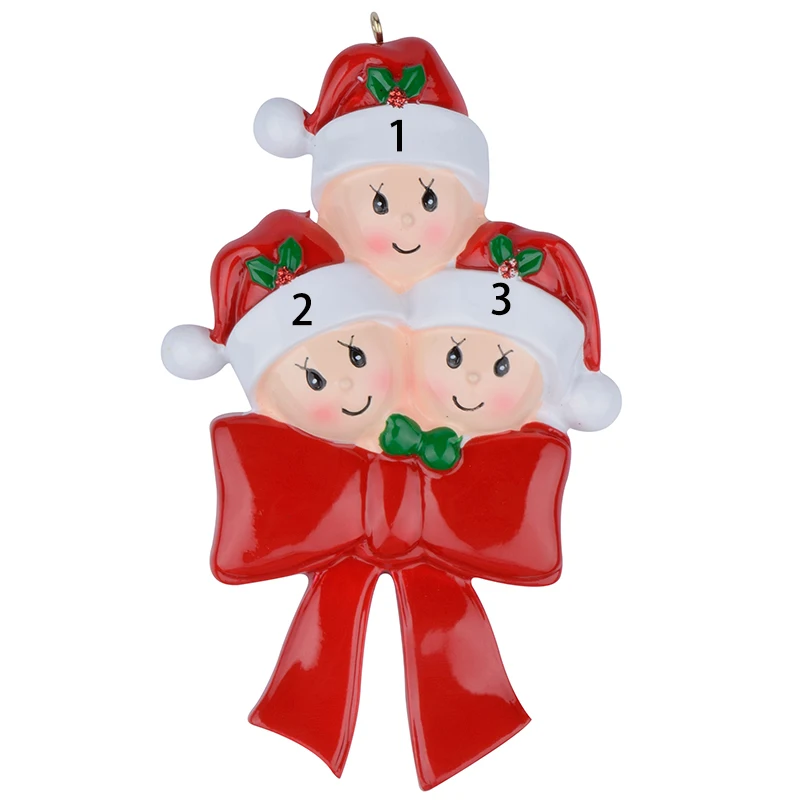 Детский бант семейство из 3 элементов украшения персонализированные подарки