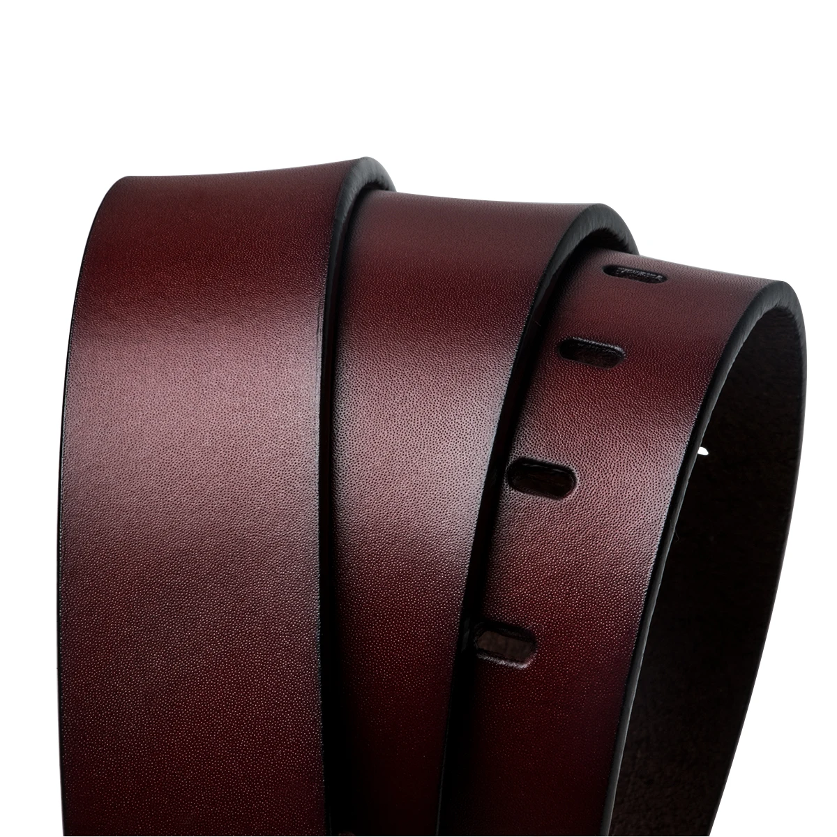 

DiBanGu 2018 New Fashion Stylish Cowskin Real Leather Belts with Pin Buckle Waistbelt Men Red-Brown Belt 110cm-130cm ZC-0008