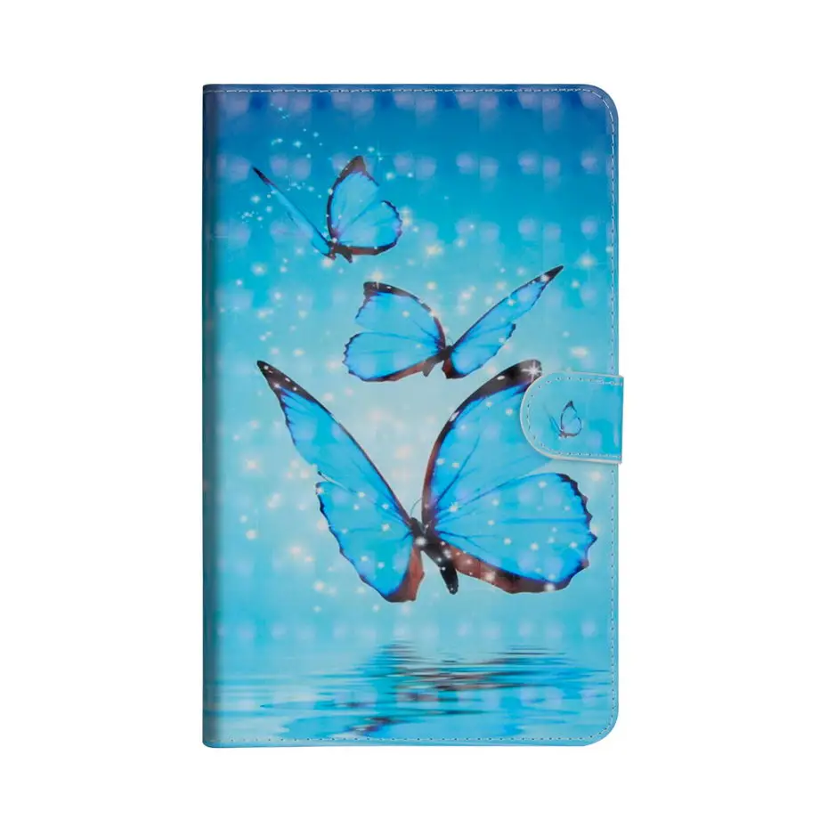3D Painting PU Leather Case For Samsung Galaxy Tab 4 Tab4 7.0 SM-T230 T230 T231 T235 Smart Cover fundas Flip Stand Shell | Компьютеры и