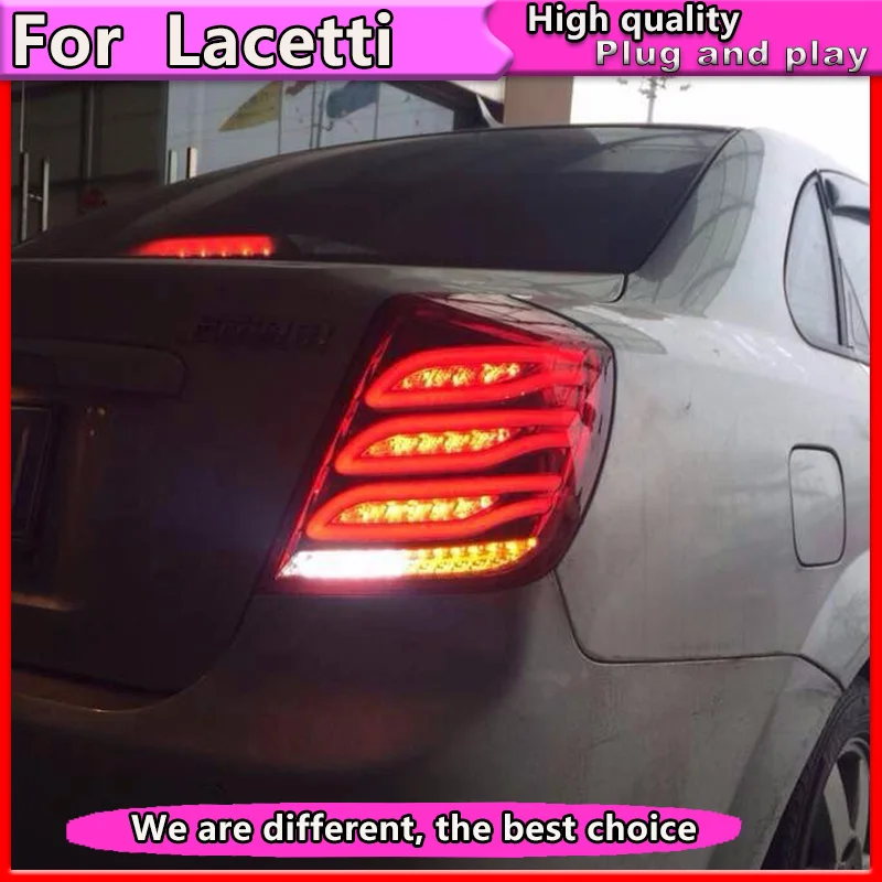 Автомобильный Стайлинг для Chevrolet Lacetti задний фонарь s 2008 2014 новый светодиодный ДХО