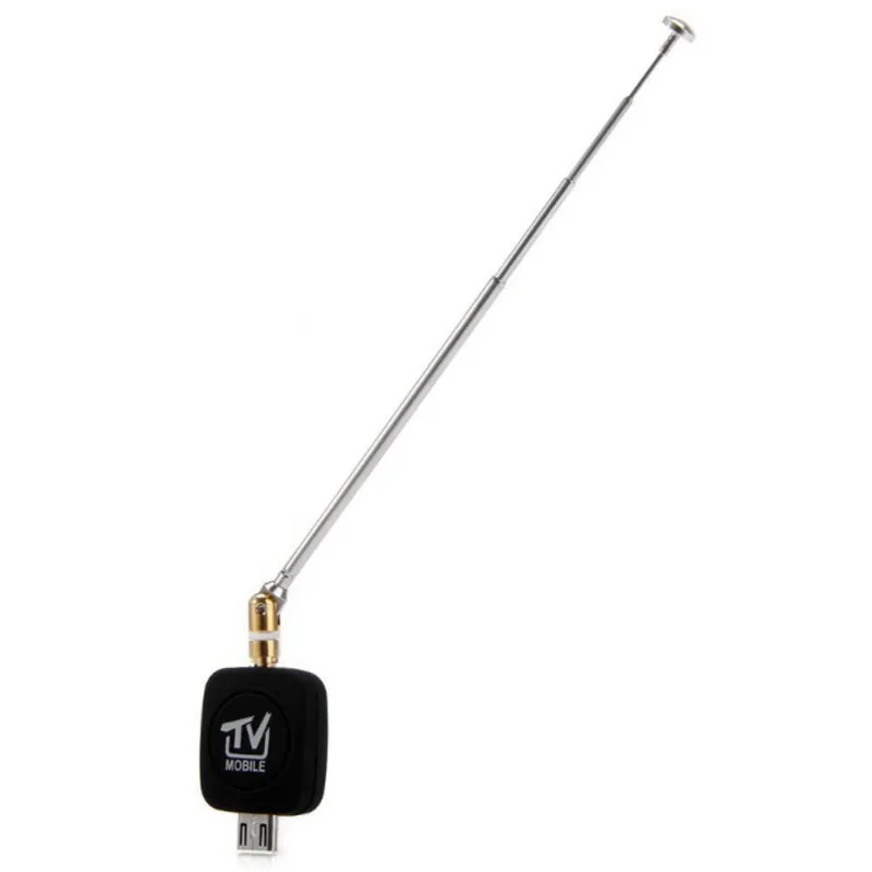 Мини-микро-USB тюнер DVB-T для телефона ТВ приемник ключ антенна DVB T HD цифровой