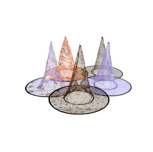 300 шт./лот костюм на Хэллоуин шляпа чародейка ведьмы волшебные шляпы маскарадный