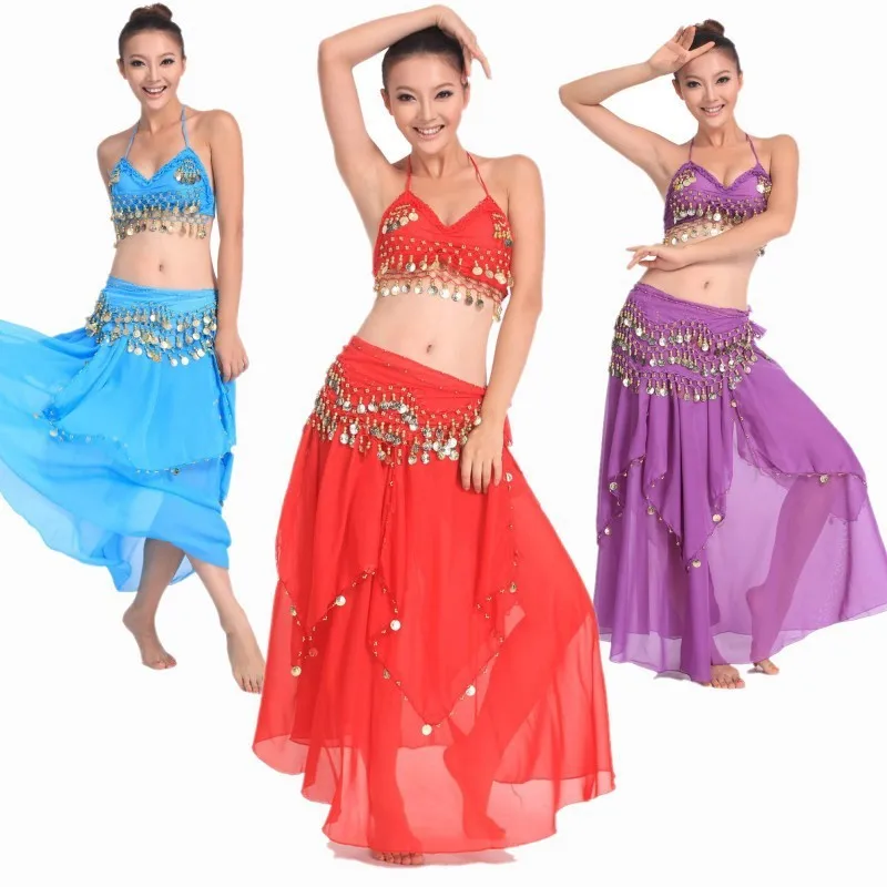 3 шт. женский костюм для танца живота|belly dance costumes|bollywood costumeswomen belly costume |