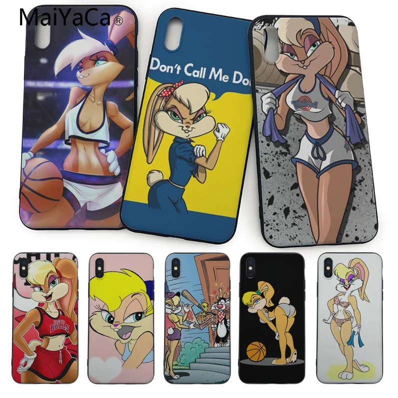 Чехол для мобильного телефона MaiYaCa iphone XR lola bunny чехол Apple iPhone 8 7 6 6S Plus X XS MAX 5 5S SE 7plus