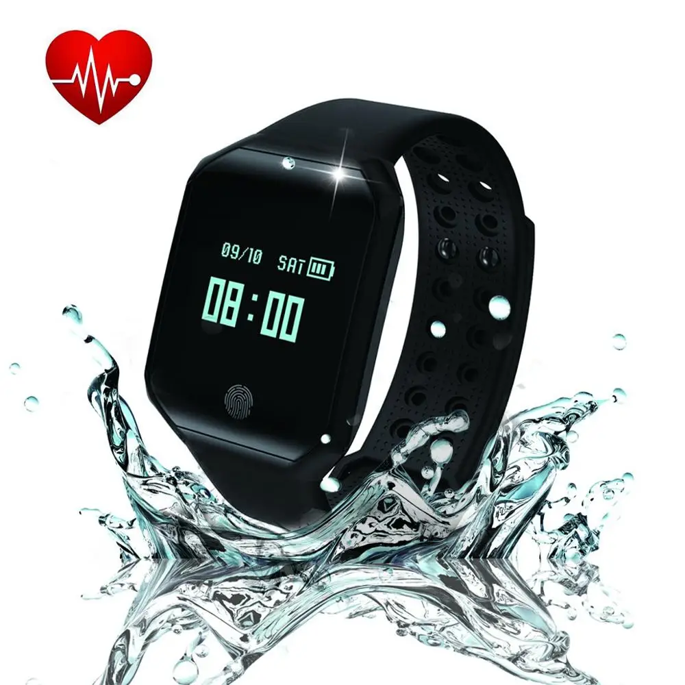 Умные часы с Bluetooth мужской фитнес трекер пульсометром шагомер монитор Активности
