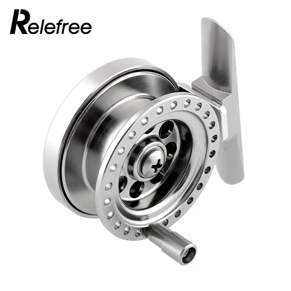 Алюминиевая катушка Relefree для подледной рыбалки сверхпрочная леска морской и