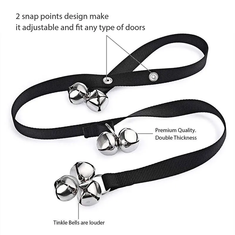 Колокольчики для домашних животных домашние тренировочные колокольчики собак