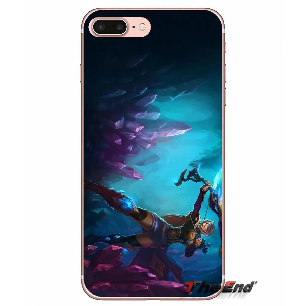 Чехол-книжка Ashe Graves League of Legends Hero для Xiaomi Redmi 4 3 3S Pro Mi3 Mi4 Mi4i Mi4C Mi5 Mi5S Mi Max Note 2 |