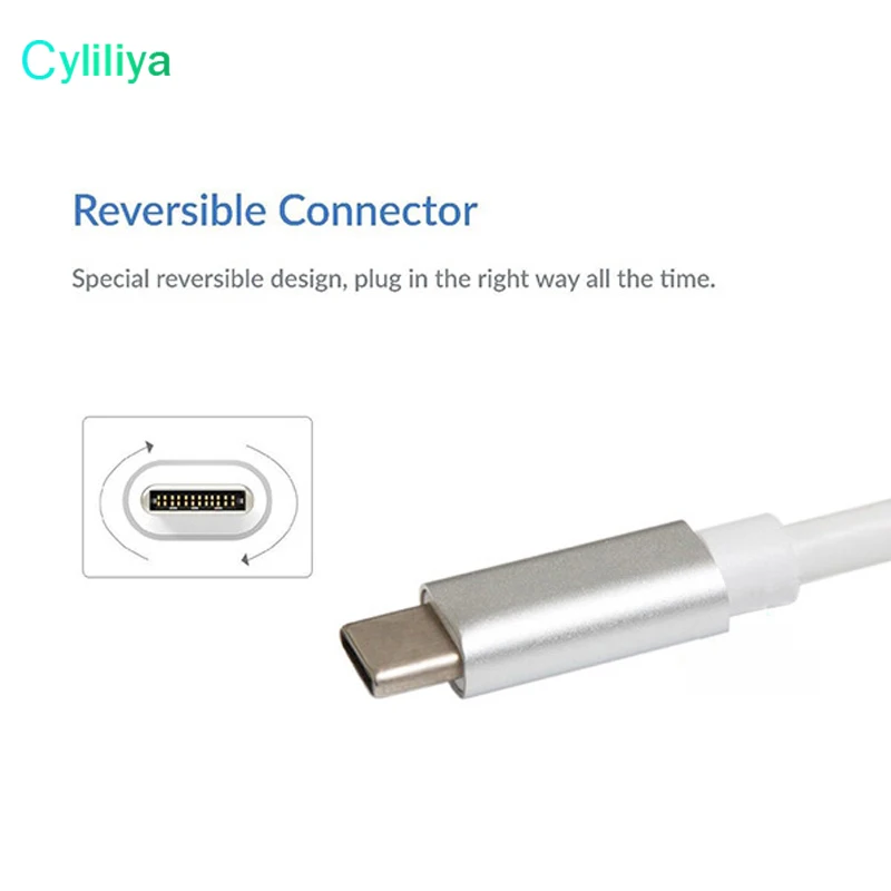 10 шт. Кабель-адаптер 3 в 1 с портами USB Type-C на HDMI 0 | Мобильные телефоны и аксессуары