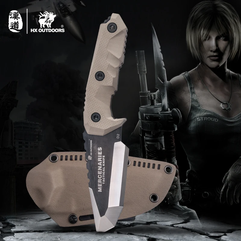 HX на открытом воздухе портативный тактический нож Походный охотничий